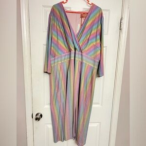 Jesskae Multicolor Striped Women's Dress